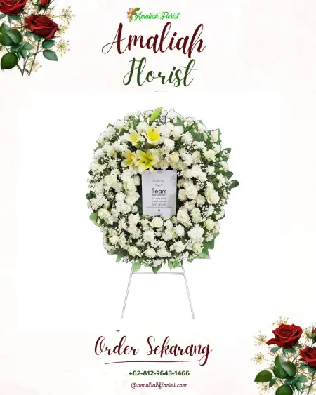 Krans Bunga Duka Trayeman